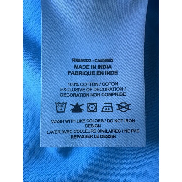 Nike Sportswear Swoosh Aqua Blue Neon Spotted Logo Shirt Men's XXL NWT - Picture 7 of 10